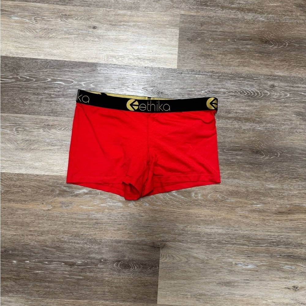 Ethika Red shorts